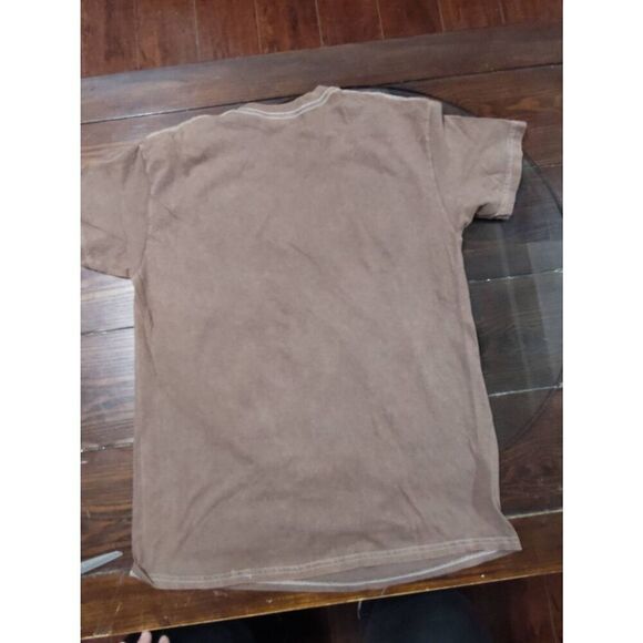 VAN HALEN BAND TEE SHORT SLEEVE BROWN SMALL - Picture 7 of 7